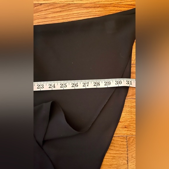 Rox & Aly Black Lace-Up Asymmetrical Flowing Loose Women's Top 1X Goth Emo Boho - Picture 10 of 11